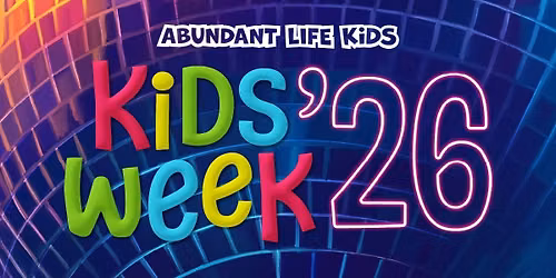 KIDS WEEK 2026 - JOHNSON COUNTY CAMPUS — 13400 W 119th St, Overland Park, KS 66210