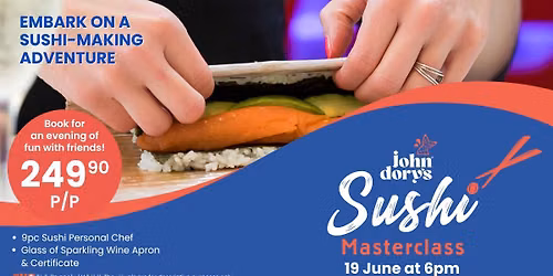 John Dory\u2019s Sushi Masterclass