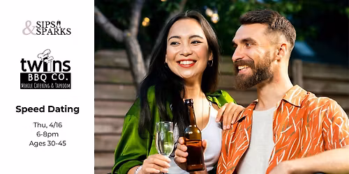 Speed Dating Ages 30-45 in Brookfield, CT at Twins Bbq Co.