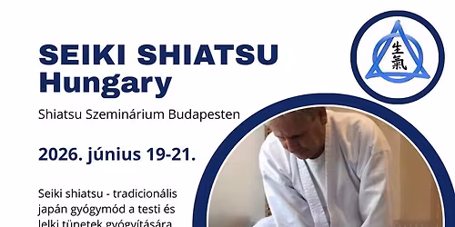 Seiki Meridian Shiatsu szemin\u00e1rium