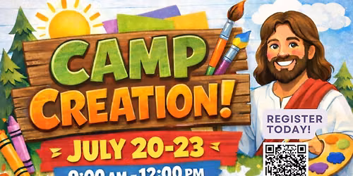 Vacation Bible School - Camp Creation