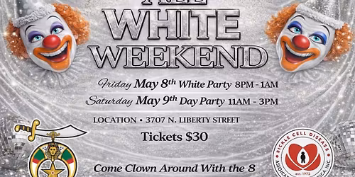 Rabia 8 All White Weekend 2026
