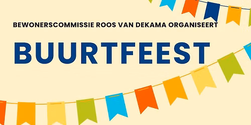 Buurtfeest Nicolaas Beetsplantsoen