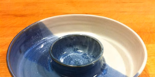 Chip & Dip Pottery Workshop at Wine on Main w\/ Black Olive Pottery