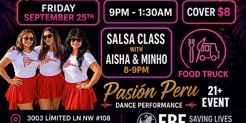 MOONLIGHT OUTDOOR SALSA NIGHT!