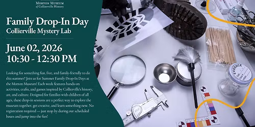 Family Drop-In Day: Collierville Mystery Lab