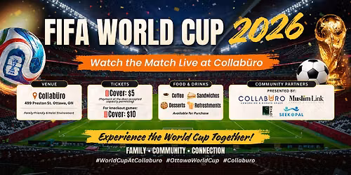 FIFA World Cup Watch Party 2026 (Algeria VS Argentina)
