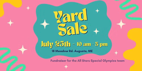 Yard Sale Fundraiser