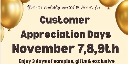 The Granary\u2019s Customer Appreciation Days