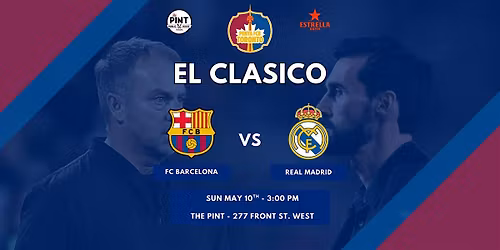 EL CLASICO WATCH PARTY