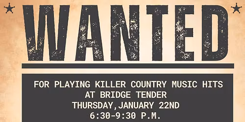 Paramount Junction Duo Debut at Bridge Tender Inn