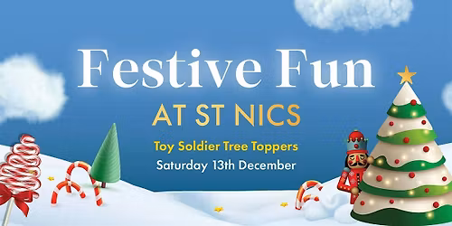 Toy Soldier Tree Toppers at St Nics, Sutton