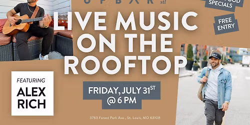 Live Music on the Rooftop ft. Alex Rich