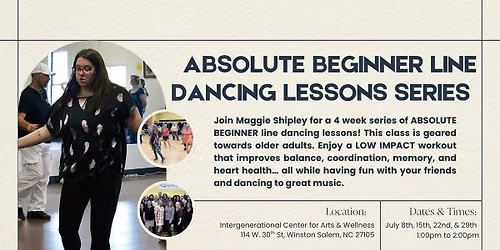 Absolute Beginner Line Dancing Lessons