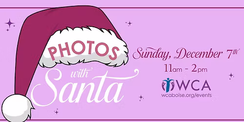 Free Photos with Santa at the WCA!