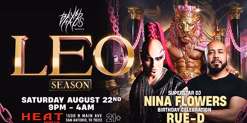 BexarHaus Presents: LEO SEASON The Sequel