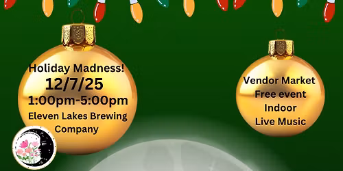 Mystic & Oddity Holiday Madness : Eleven Lakes Brewing CO