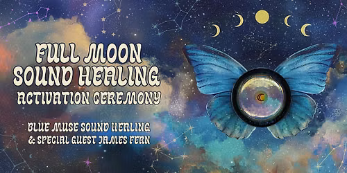 Full Moon Sound Healing Activation Ceremony Laguna Lab!