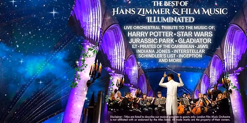 The Best of Hans Zimmer and Film Favorites Illuminated at Charles W Stockey Centre
