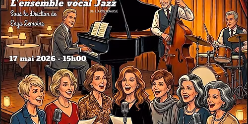 Jazz au Choeur, l'ensemble vocal jazz de l'Arquemuse