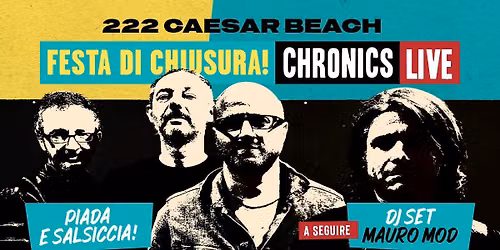 Festa di chiusura 222 Caesar Beach@Lido Adriano (RA)
