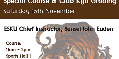 Course Followed By Club Kyu Grading