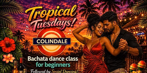 Bachata dance class (beginners) at Tropical Tuesdays @ Colindale Gardens Gy