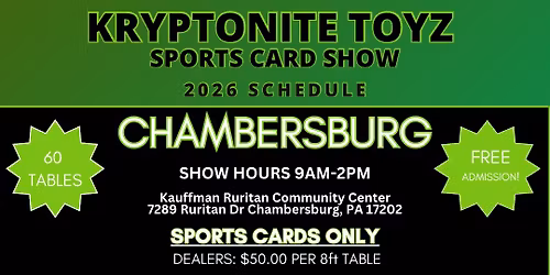 Chambersburg Sports Card Show
