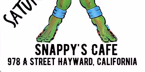 Chris Fabbri paintings at Snappy\u2019s Cafe Hayward