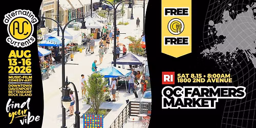 QC Farmers Market in Downtown Rock Island