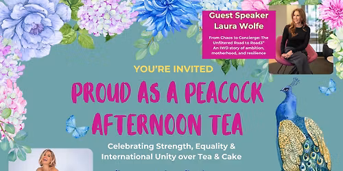 Proud as a Peacock Afternoon Tea