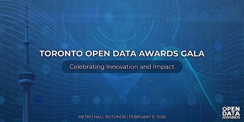 Toronto Open Data Awards Gala 2025