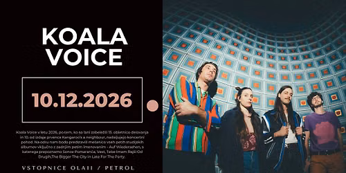 KOALA VOICE v Stra\u017ei\u0161\u010du | \u0160martinski dom | 10.12.2026