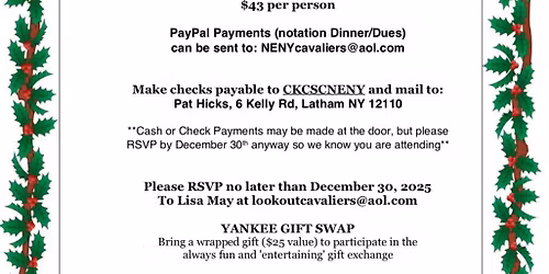 Annual Meeting and Holiday Party