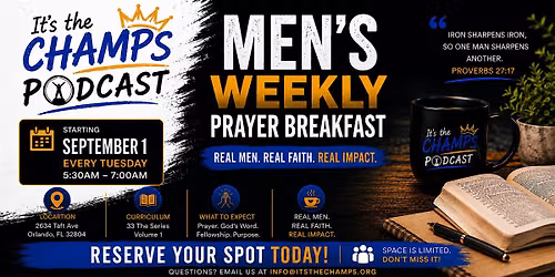 ITC Men's Weekly Prayer Breakfast