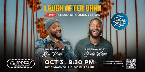 Laugh After Dark Stand-Up Comedy (Oct Show)