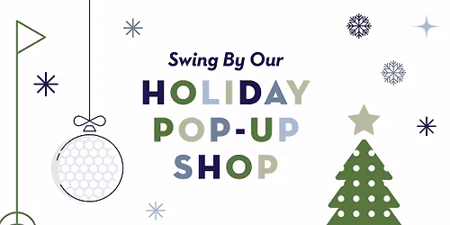 Holiday Pop-Up Shop!