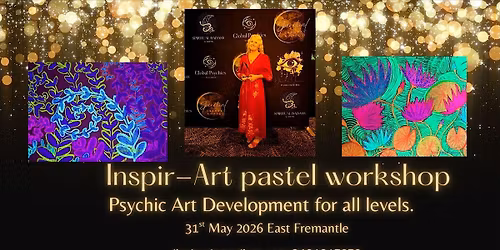 Inspir-Art Pastel workshop with Psychic Medium Lisa Hayley