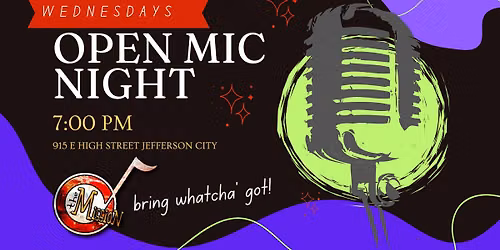 Open Mic Night!