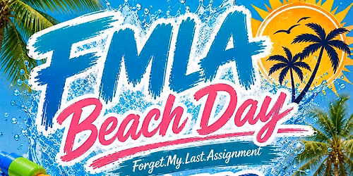 FMLA Beach Day Water Wars