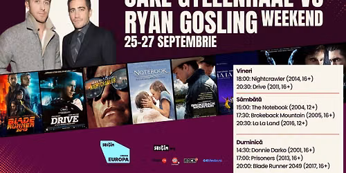 Jake Gyllenhaal vs Ryan Gosling Weekend