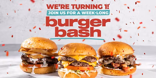 One Year Anniversary Burger Bash - MOOYAH Sandy