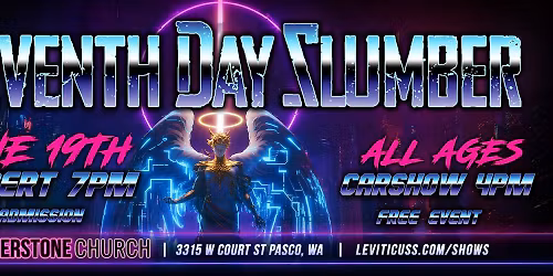 Seventh Day Slumber LIVE in Pasco w\/ Magdalene Rose & Leviticuss