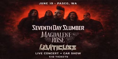 Seventh Day Slumber LIVE in Pasco w\/ Magdalene Rose & Leviticuss