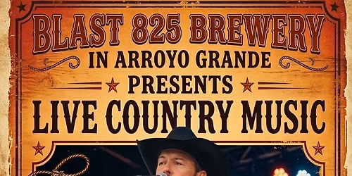 LIVE COUNTRY MUSIC AT BLAST 825 BREWERY