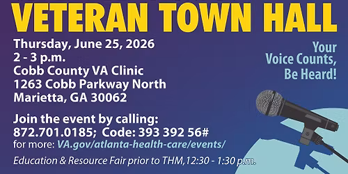 Quarterly Veteran Town Hall 