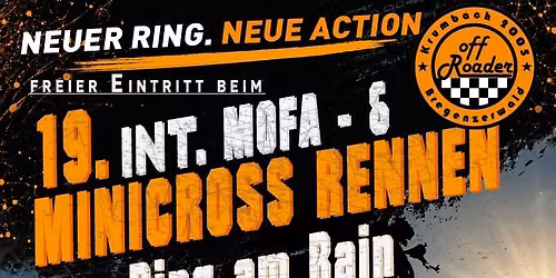 19. Mofa- & Mini-Cross Rennen der Off-Roader Krumbach