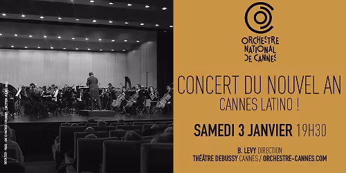 CONCERT DU NOUVEL AN - CANNES LATINO !