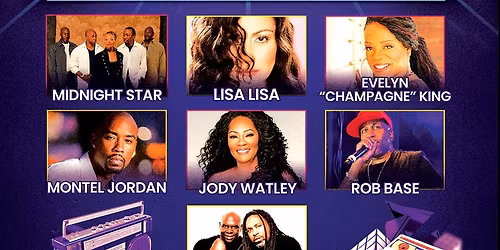 Zapp and Evelyn "Champagne" King at Los Angeles County Fair