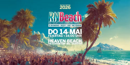 RNBeach Open Air - Season Opening 2026 \u2022 Do. 14.05 (Feiertag)  \u2718 M\u00fcnster